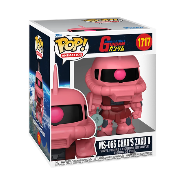 Mobile Suit Gundam Chars Zaku II Funko Pop! Vinyl Super