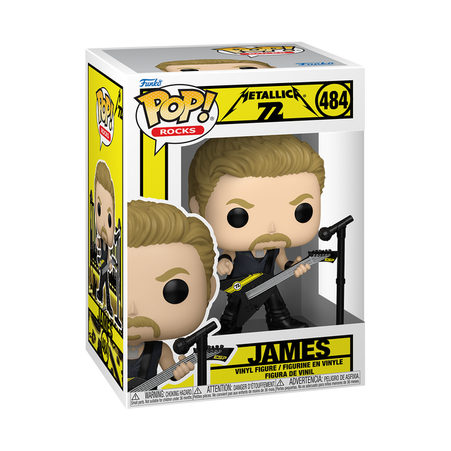 POP Rocks Metallica James Funko POP Vinyl