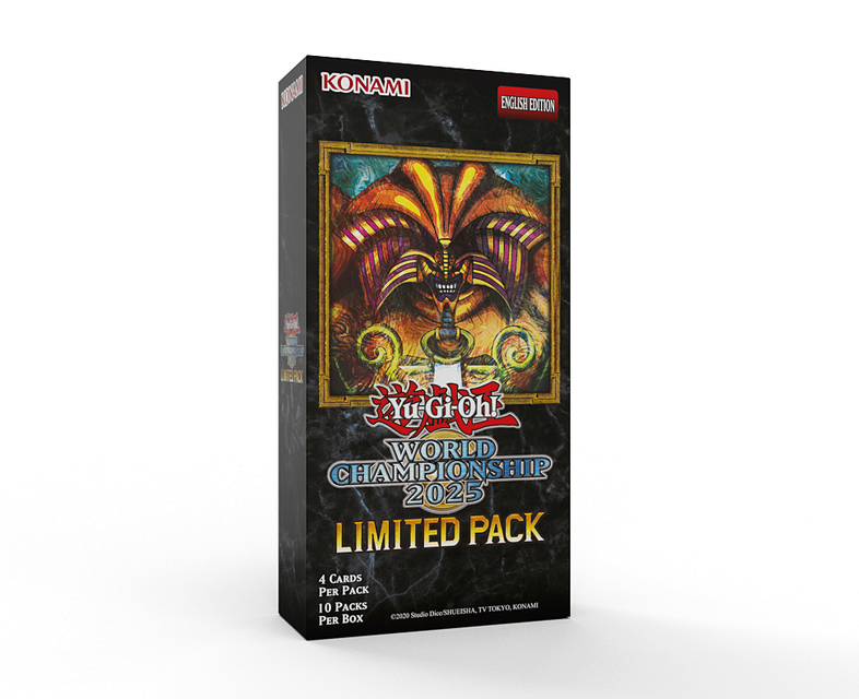 Yu-Gi-Oh! Limited Pack World Championship 2025 Booster Pack Display (10 Packs)