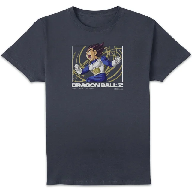 Dragon Ball Z Vegeta Profile Unisex T-Shirt - Navy
