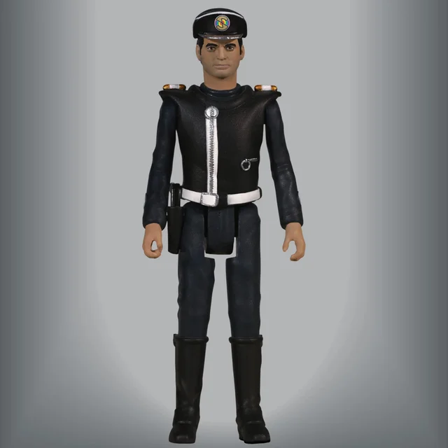 The Anderson Collection 2 Captain Black (Captain Scarlet) Action Figure (3.75")