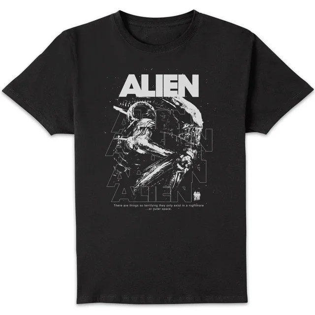 Alien Nightmare Poster Unisex T-Shirt - Black