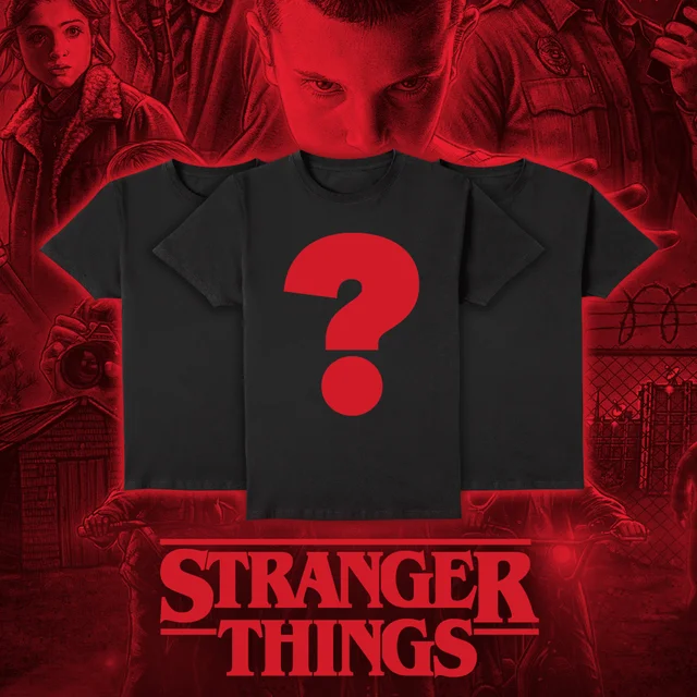 Stranger Things Unisex T-Shirt Mystery 3-Pack
