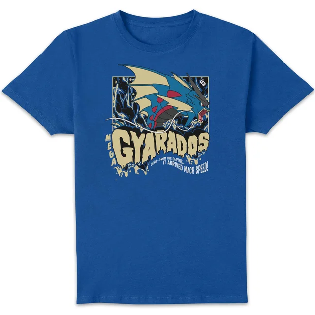 Pokémon Mega Gyarados Unisex T-Shirt - Blue
