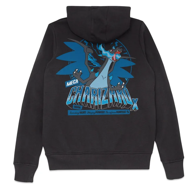 Pokémon Mega Charizard X Hoodie - Black