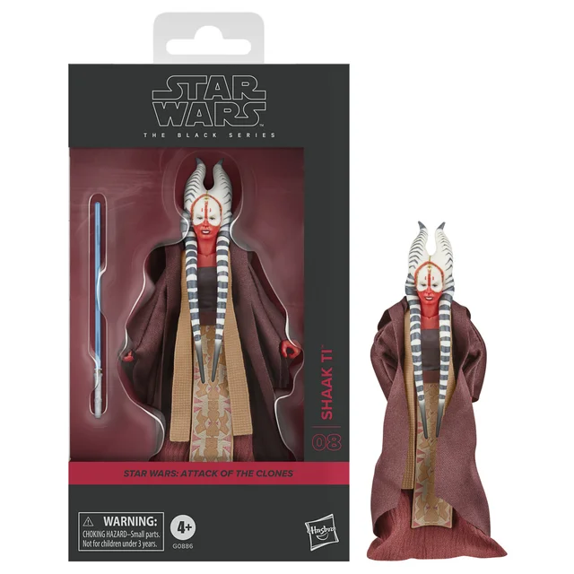 Star Wars The Black Series Shaak Ti, Star Wars: Attack of the Clones Action Figure (6”)