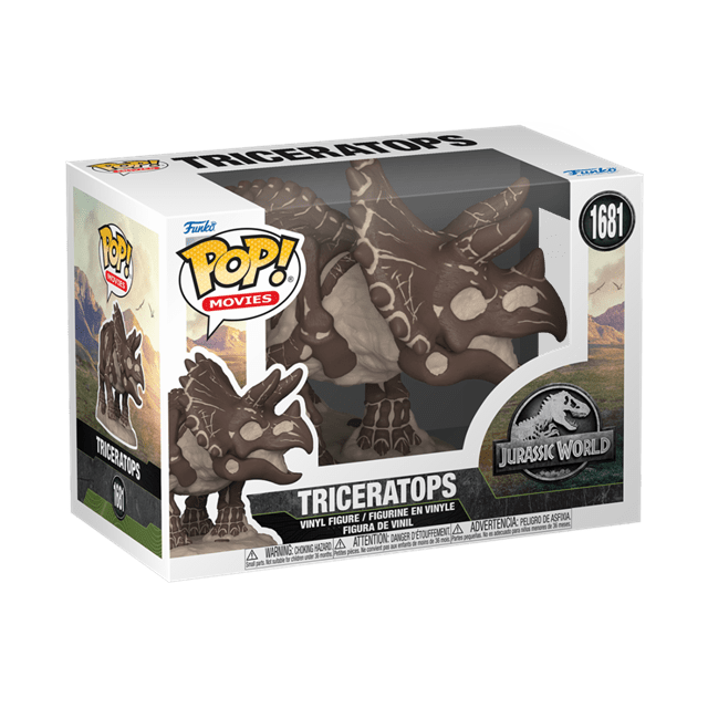Jurassic Park Fossil Triceratops Funko POP Vinyl