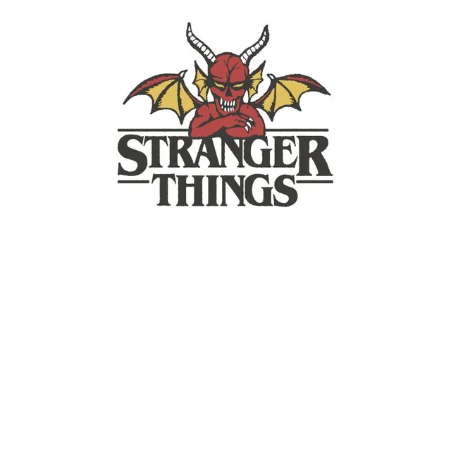 Stranger Things Hellfire Devil Unisex T-Shirt - White