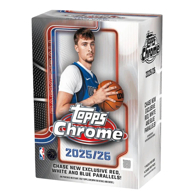 2025/26 Topps Chrome NBA Value Box