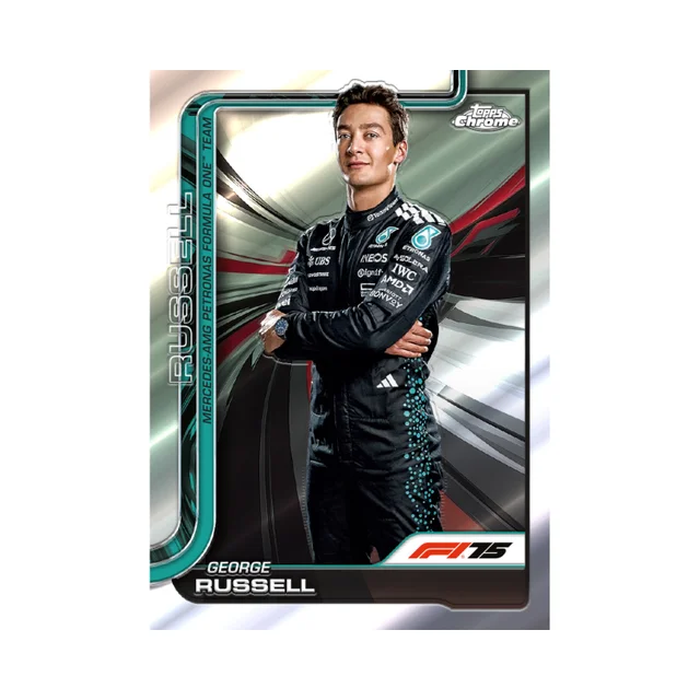 2025 Topps Chrome F1 Value Box