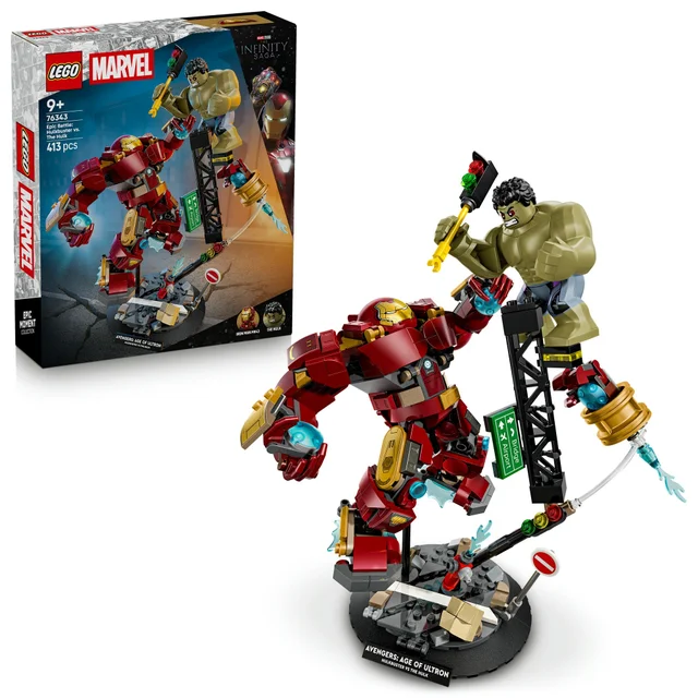 LEGO ǀ Marvel Epic Battle: Hulkbuster vs. The Hulk Set 76343