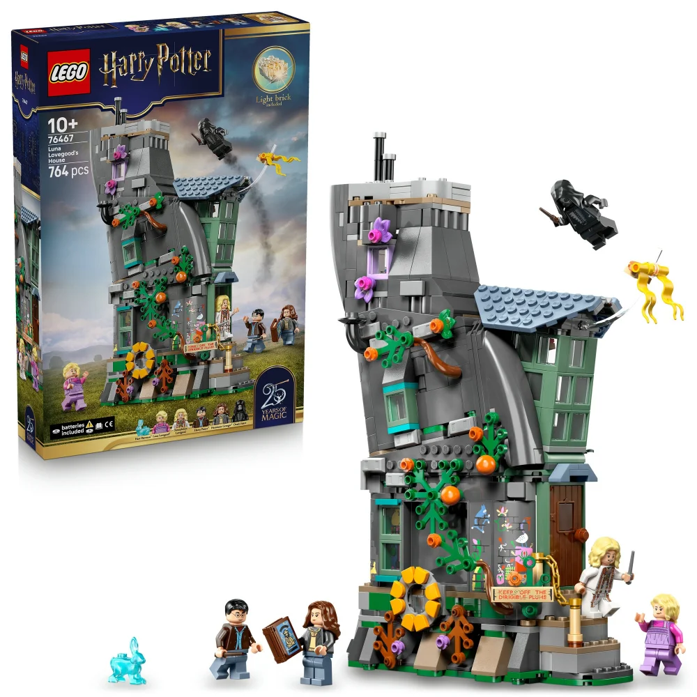 LEGO Harry Potter Luna Lovegood’s House Toy for Kids 76467 Image 1