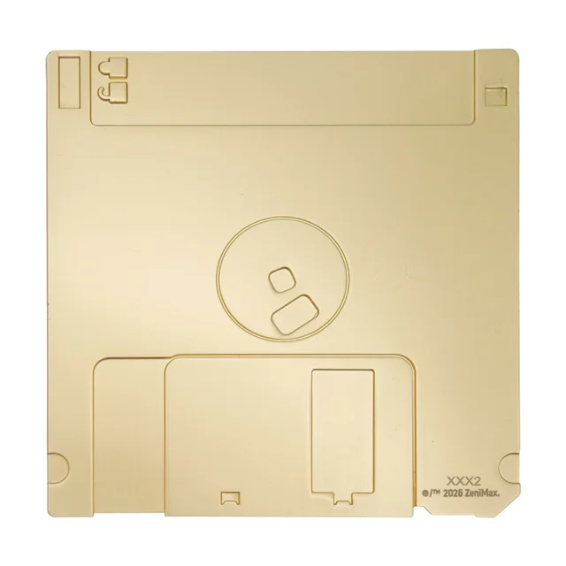 DOOM - Floppy Disk Limited Edition Imitation Gold Plated Replica