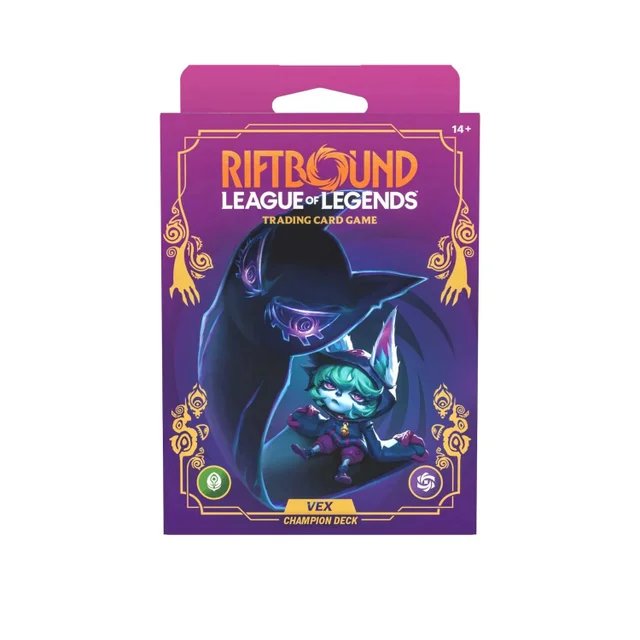 Riftbound: League of Legends Trading Card Game Unleashed Champion Deck Vex