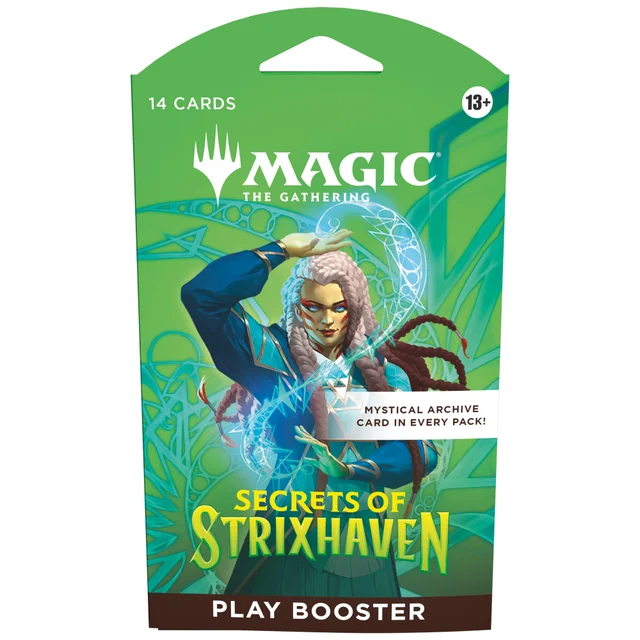 Magic: The Gathering Secrets of Strixhaven - Play Booster (1 Pack of 14 Cards)
