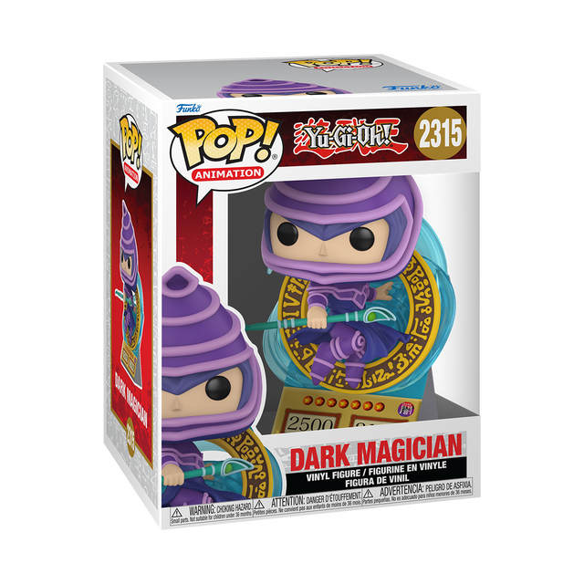 Yu-Gi-Oh Funko POP! Dark Magician Card Premium Vinyl Figure