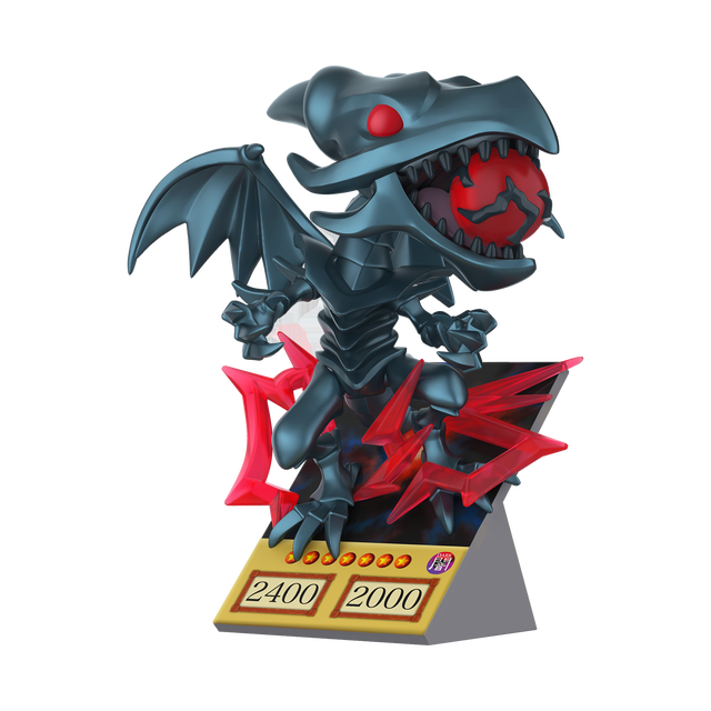 Yu-Gi-Oh Funko POP! Red Eyes Black Dragon Card Premium Vinyl Figure