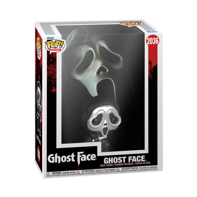 Scream Funko POP! Ghostface Metallic VHS Cover Vinyl Figure