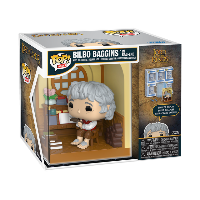 The Lord of the Rings Funko POP! Bilbo Baggins In Bag-End Nooks Vinyl Figure