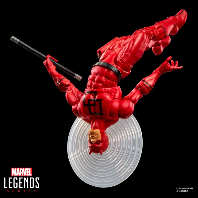 Hasbro Marvel Legends Series Secret Wars Daredevil, Retro Marvel Comics Collectible Action Figure (6”)