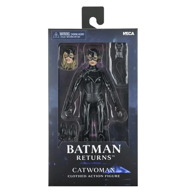 BATMAN RETURNS CATWOMAN 8 INCH CLOTHED ACTION FIGURE