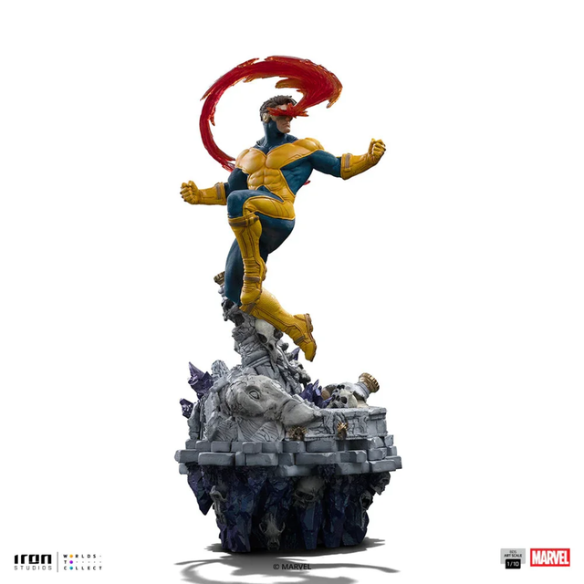 Iron Studios Marvel Comics Cyclops Deluxe BDS Art Scale 1/10 Statue