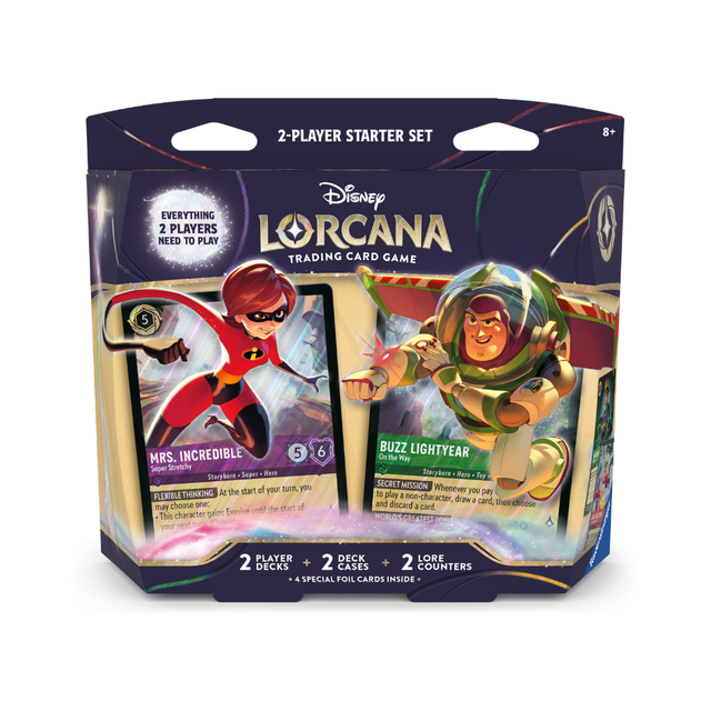 Disney Lorcana Wilds Unknown: 2-Player Starter Set