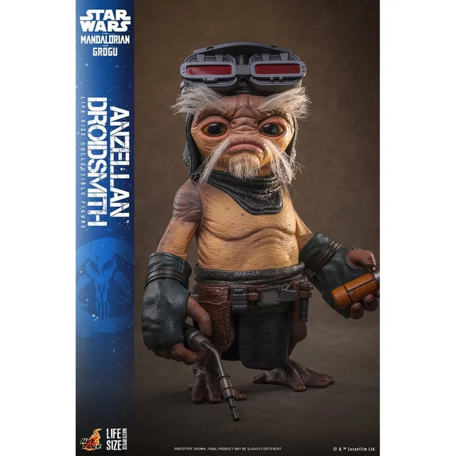 Star Wars: The Mandalorian & Grogu Life-Size Figure Anzellan Droidsmith 27 cm