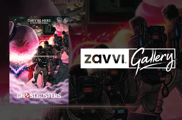 GHOSTBUSTERS BY SAM GIBLEY GICLEE ART PRINT